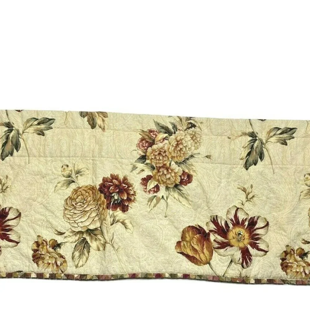 2 Discontinued Luxury Valances Curtains Floral